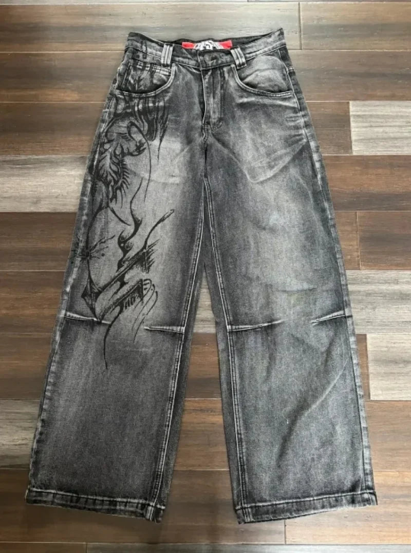 Y2K Baggy Jeans Denim