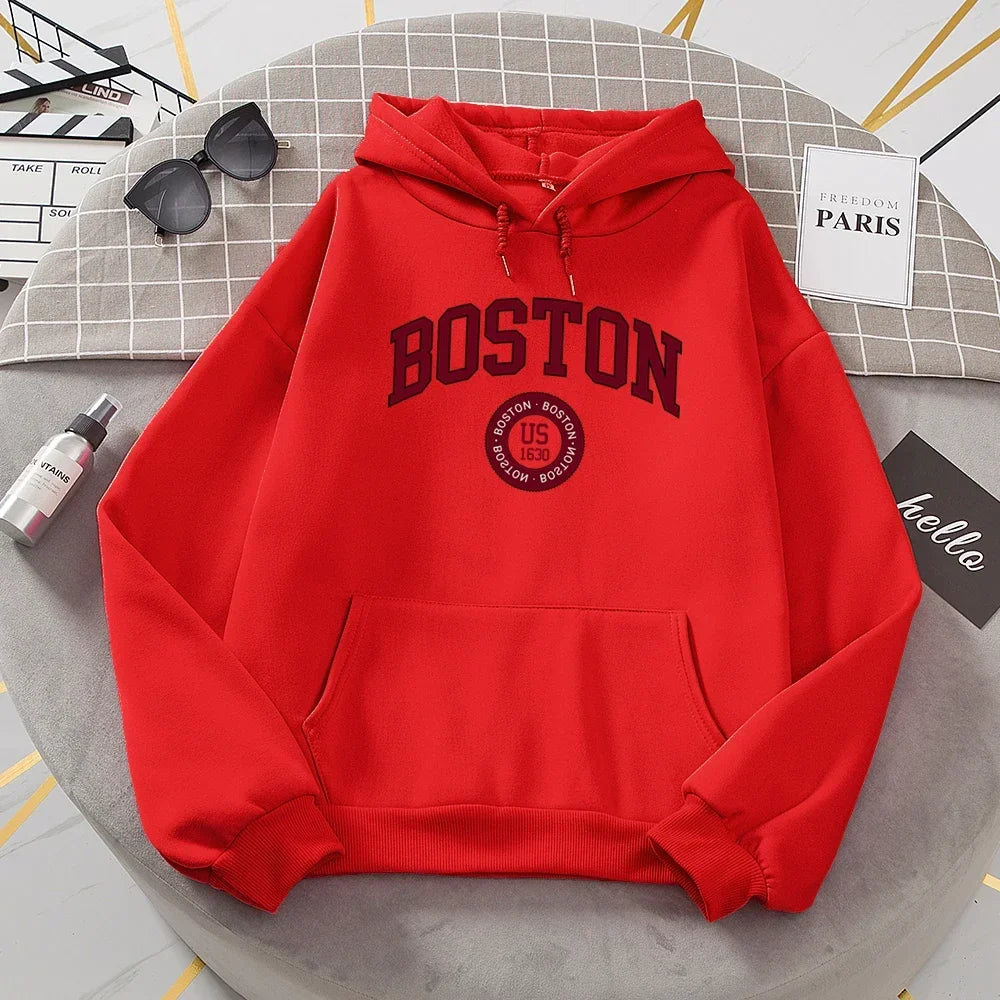 Female Boston Hoodie