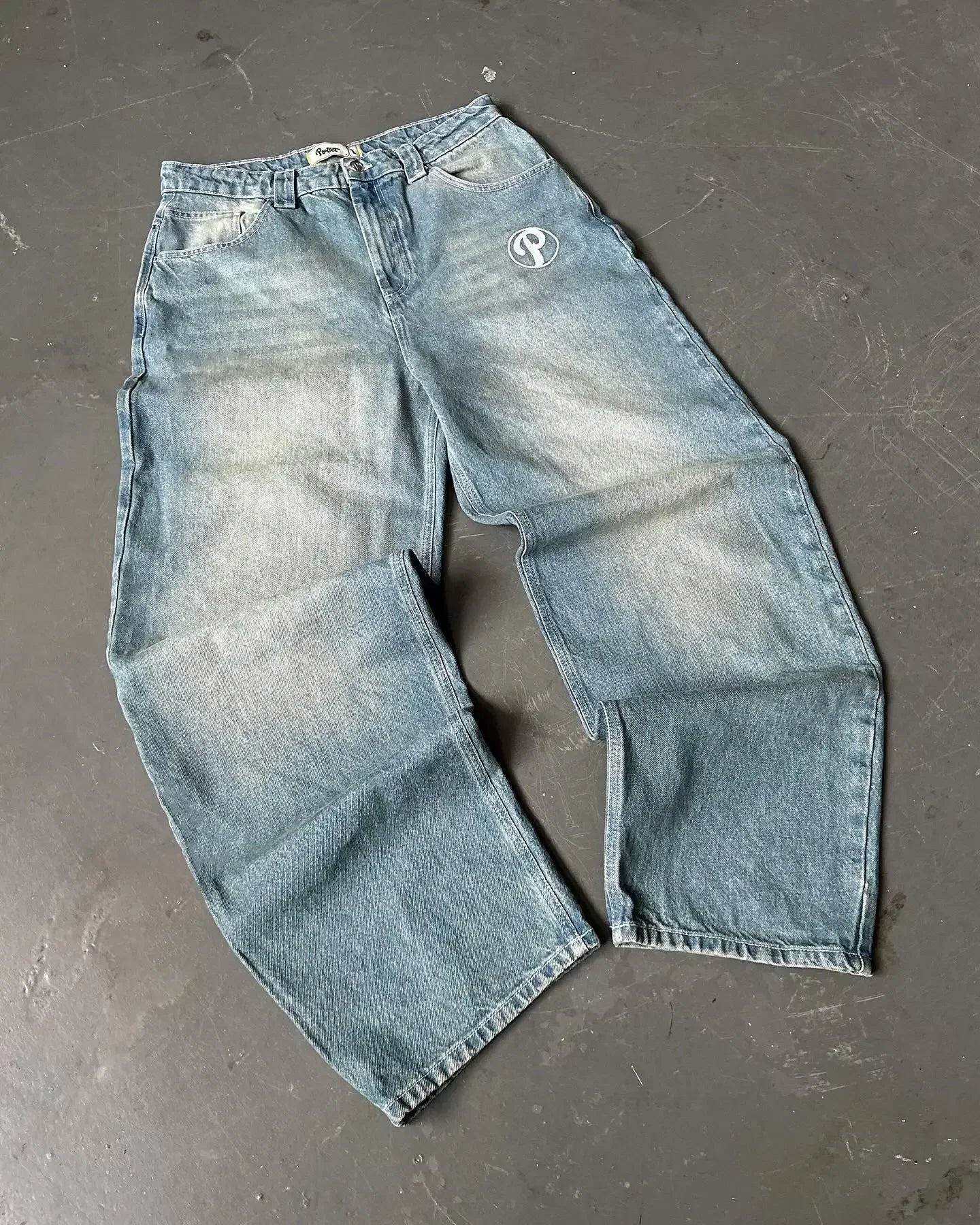 Y2K Baggy Jeans Denim