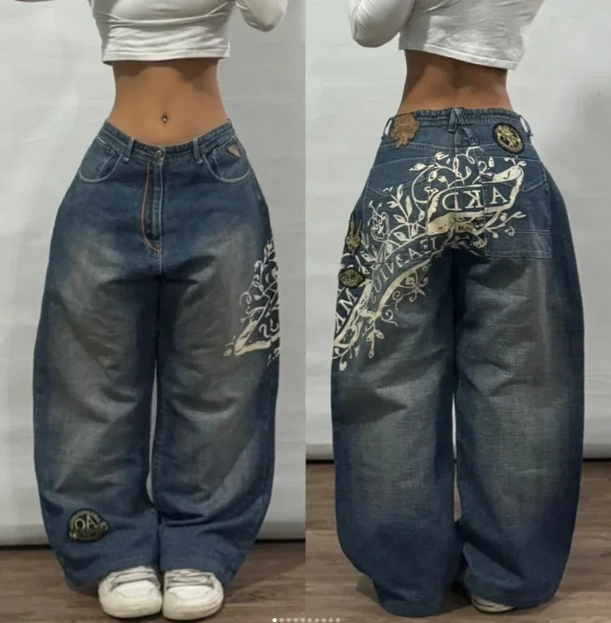 Y2K Baggy Jeans Denim