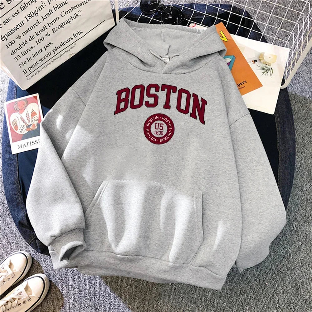 Female Boston Hoodie