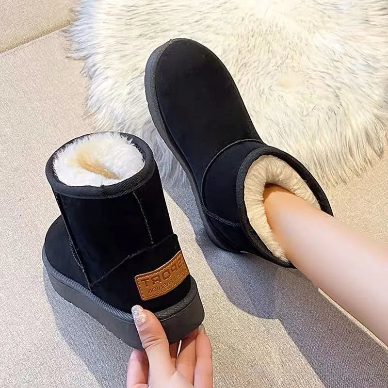 Cotton Shoes Women's Winter Boots